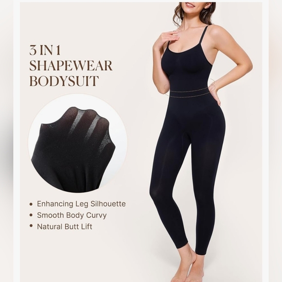 Shaping bodysuit with tummy control and adjustable full-body straps  XL - Picture 5 of 8